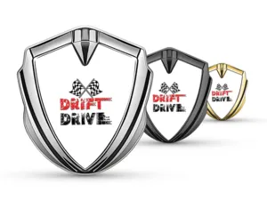 Cupolato Emblema Badge Disegno Lussuoso Finitura Lega